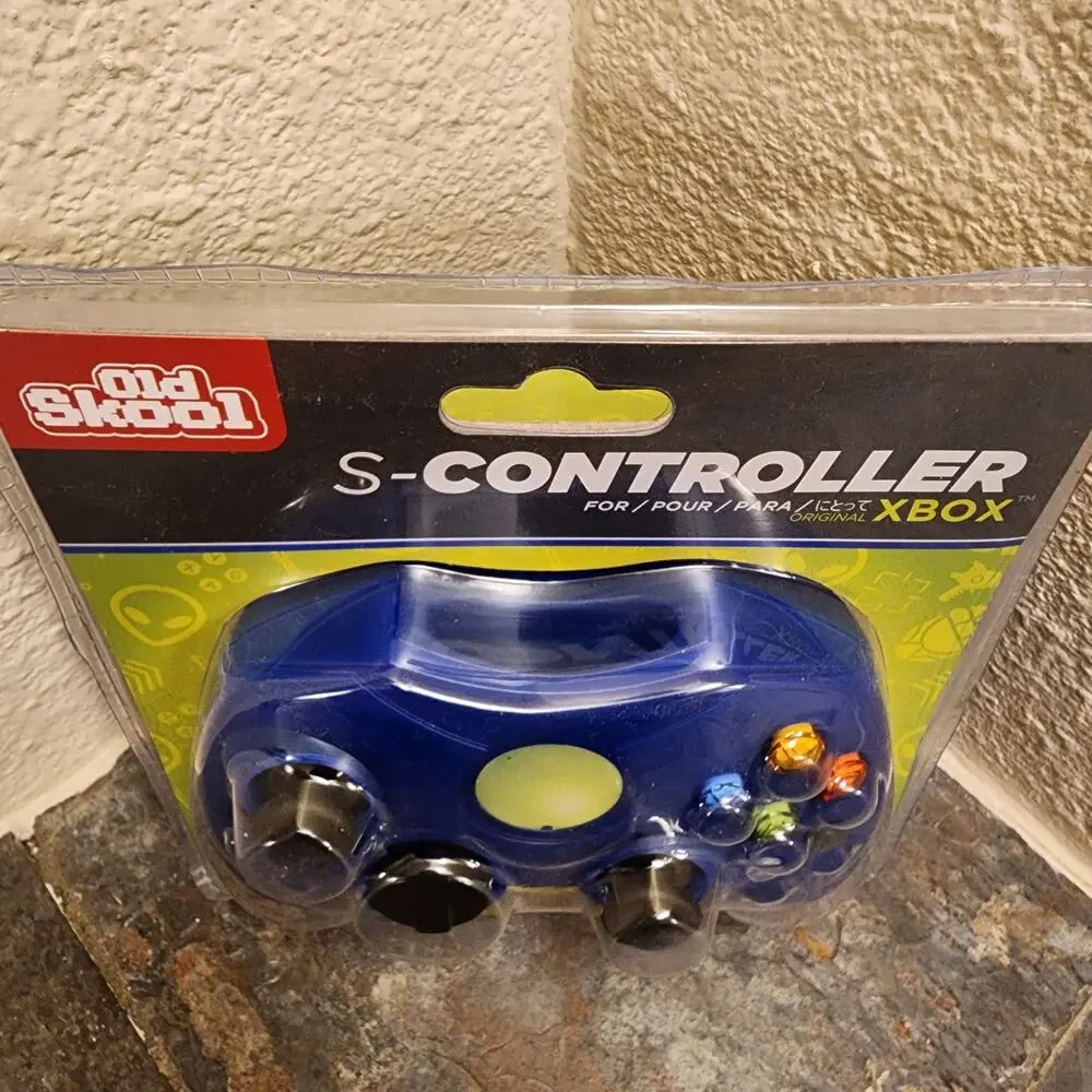Xbox Controller Gamepad Type-S, Blue (NEW) - Microsoft - Old Skool
